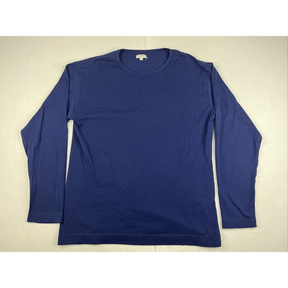 Knickerbocker NYC Other - Knickerbocker NYC Long Sleeve T-Shirt Navy Basic Cotton Essential Mens L